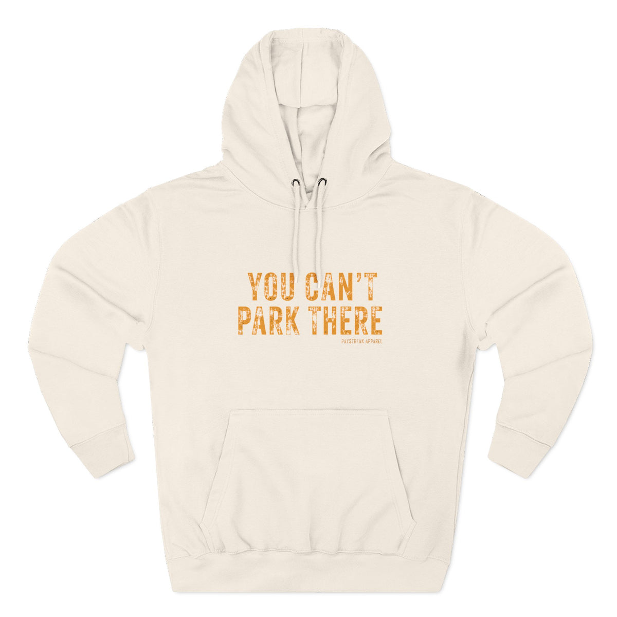 You Can't Park There Hoodie — Vintage Fishing Logo Fleece Pullover