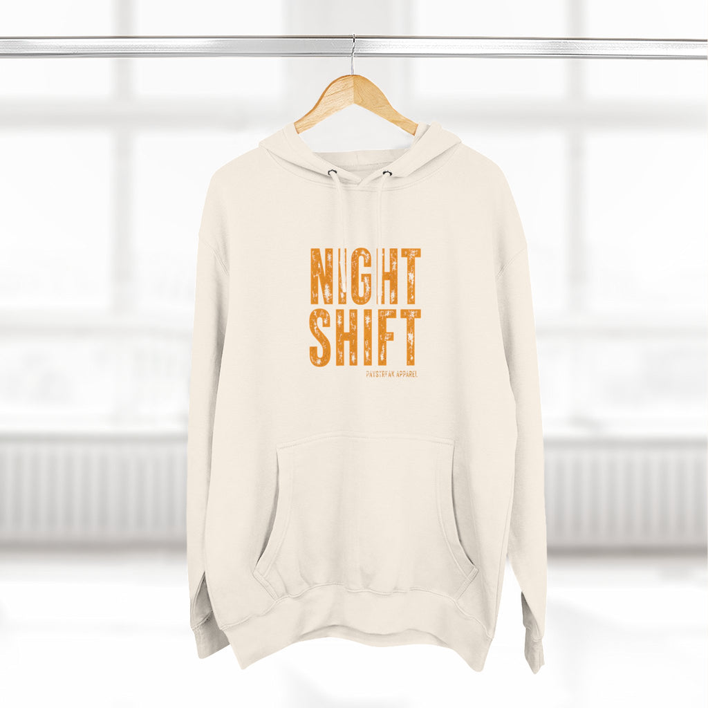 Night Shift Hoodie — 'Digging for Excuses' Relaxed Fleece Pullover