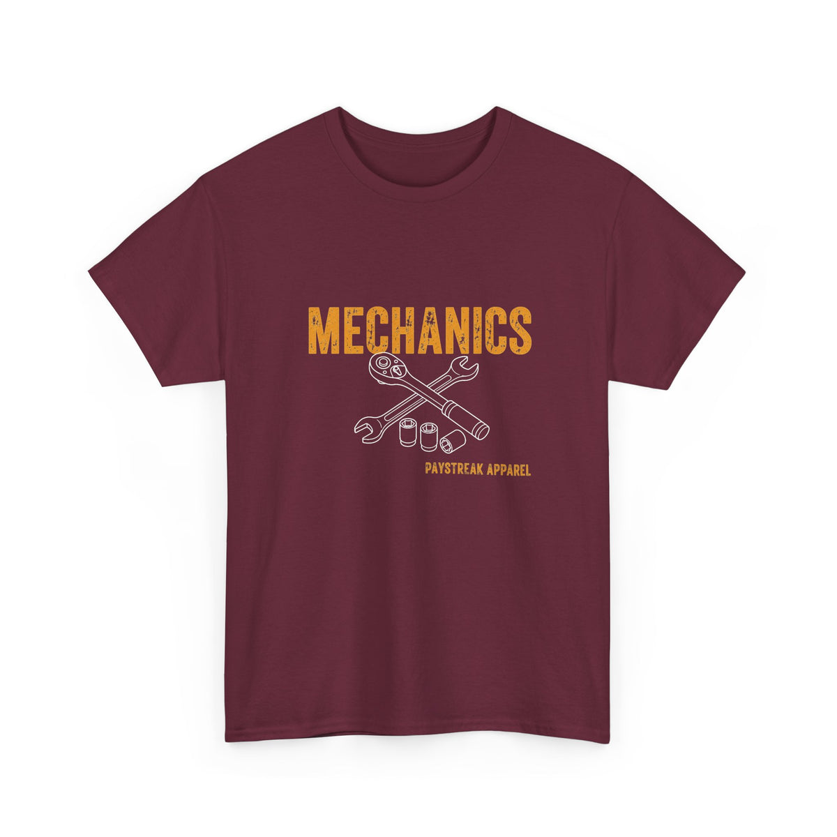 Mechanics T-Shirt — 'Mechanics: We Can Fix Machines Not Operators' Work Tee