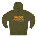 Loader Operator Hoodie — “Every Loader Operator Ever” / Back: “The Dump Edge Isn’t a Suggestion”