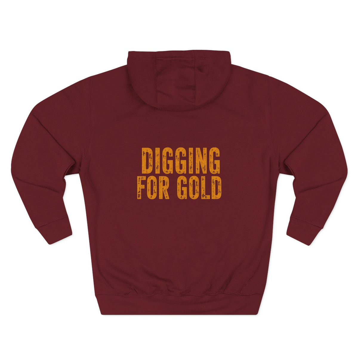Night Shift Hoodie — 'Digging for Gold' Relaxed Fleece Pullover
