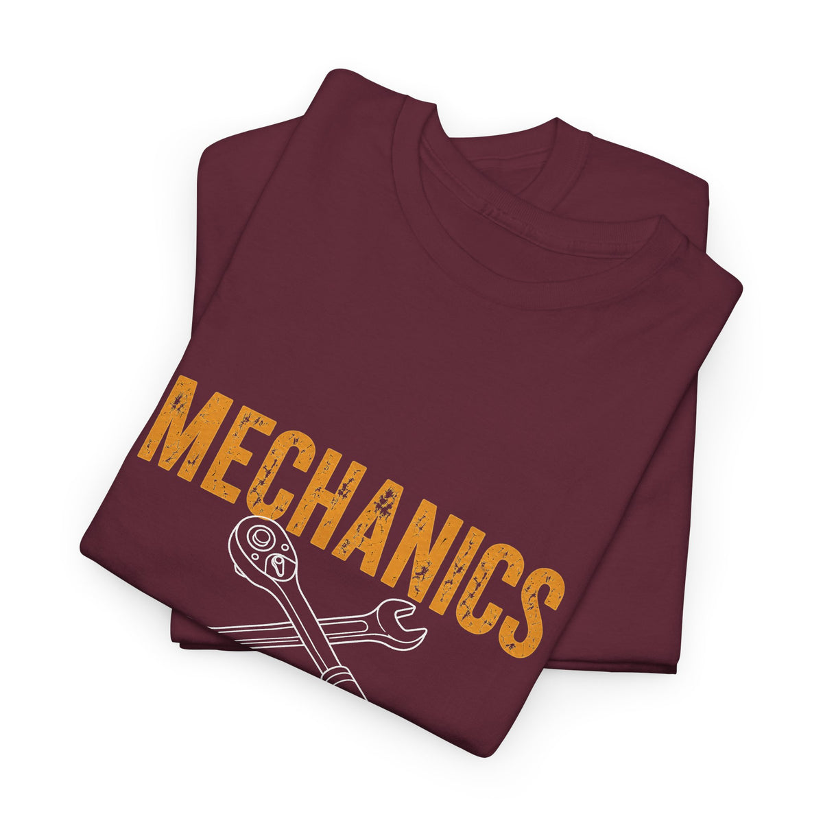 Mechanics T-Shirt — 'Mechanics: We Can Fix Machines Not Operators' Work Tee