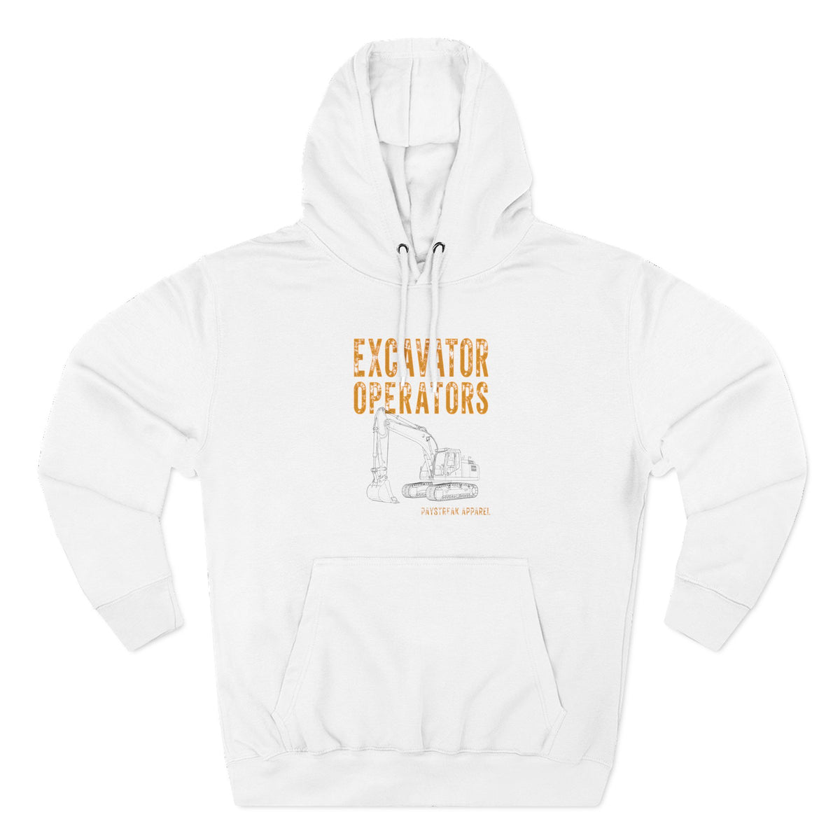 Excavator Operators Hoodie — 'Loading Trucks and Judging Your Parking'