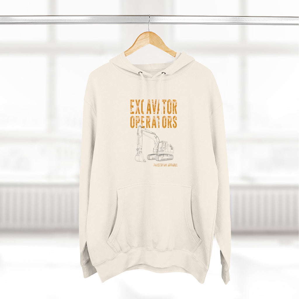 Excavator Operators Hoodie — 'Loading Trucks and Judging Your Parking'