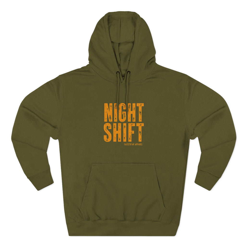 Night Shift Hoodie — 'Digging for Excuses' Relaxed Fleece Pullover