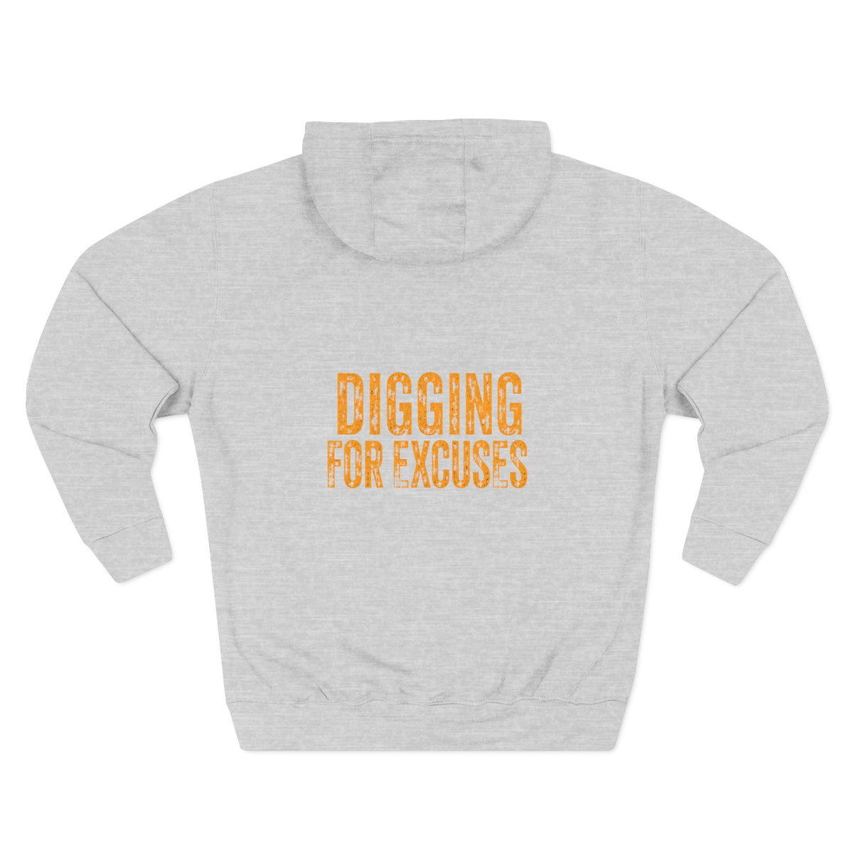 Day Shift Hoodie — 'Digging for Excuses' Relaxed Fleece Pullover