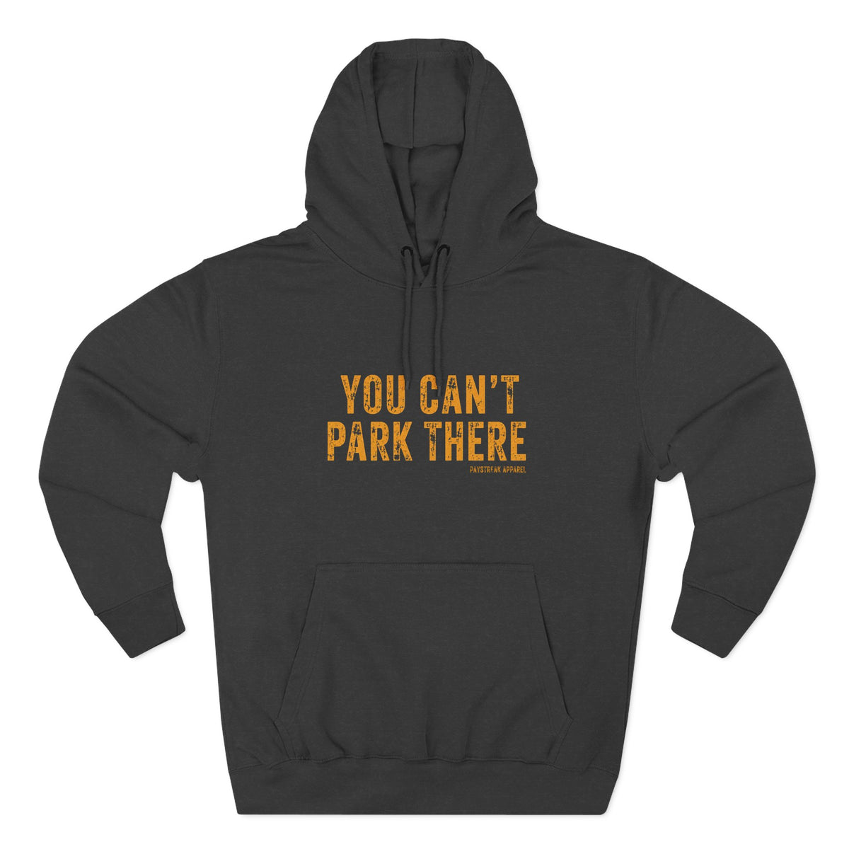 You Can't Park There Hoodie — Vintage Fishing Logo Fleece Pullover