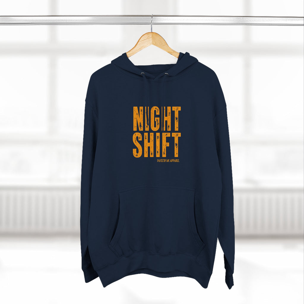 Night Shift Hoodie — 'Digging for Excuses' Relaxed Fleece Pullover