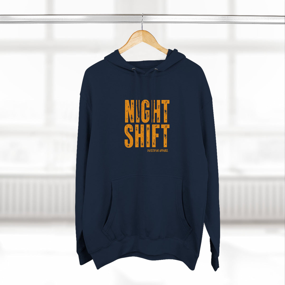 Night Shift Hoodie — 'Digging for Excuses' Relaxed Fleece Pullover