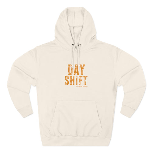 Day Shift Hoodie — 'Digging for Gold' Relaxed Fleece Pullover