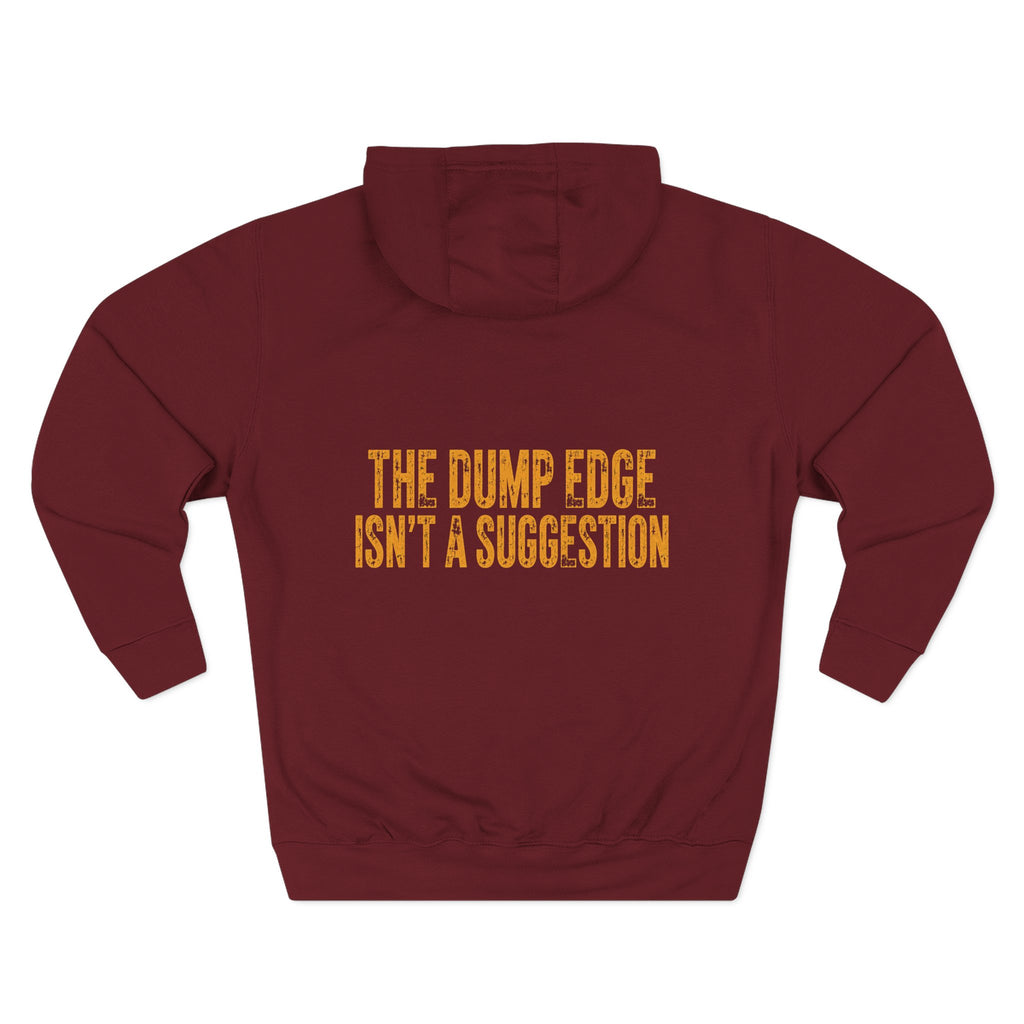 Hoodie — 'Every Dozer Operator Ever' Heavy-Duty Construction Crew Fleece Hoodie