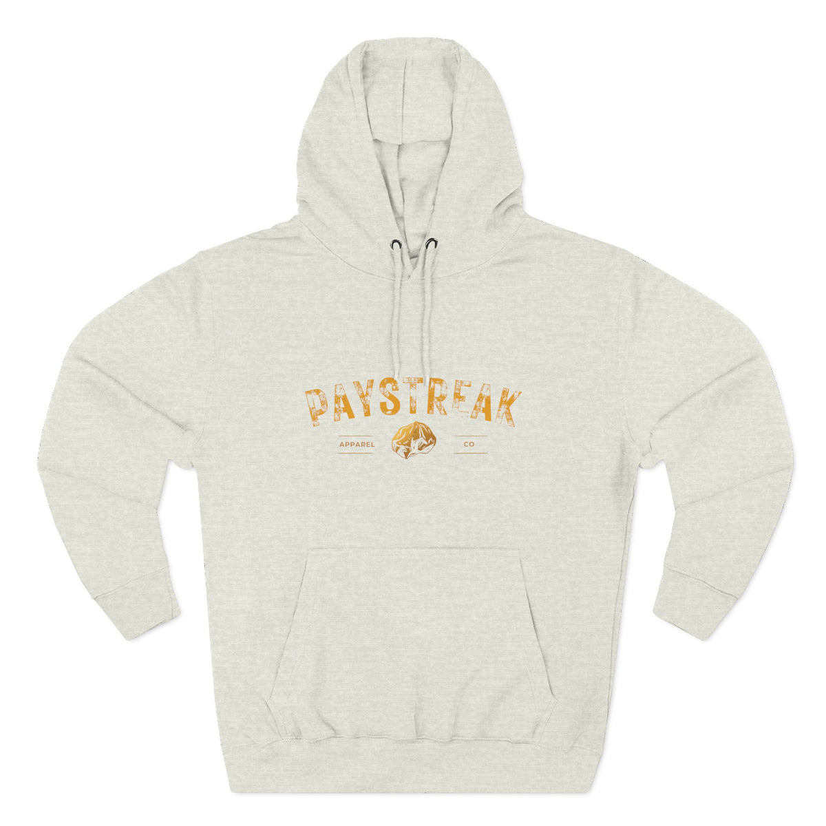 Paystreak Hoodie — Vintage Fishing Logo Fleece Pullover