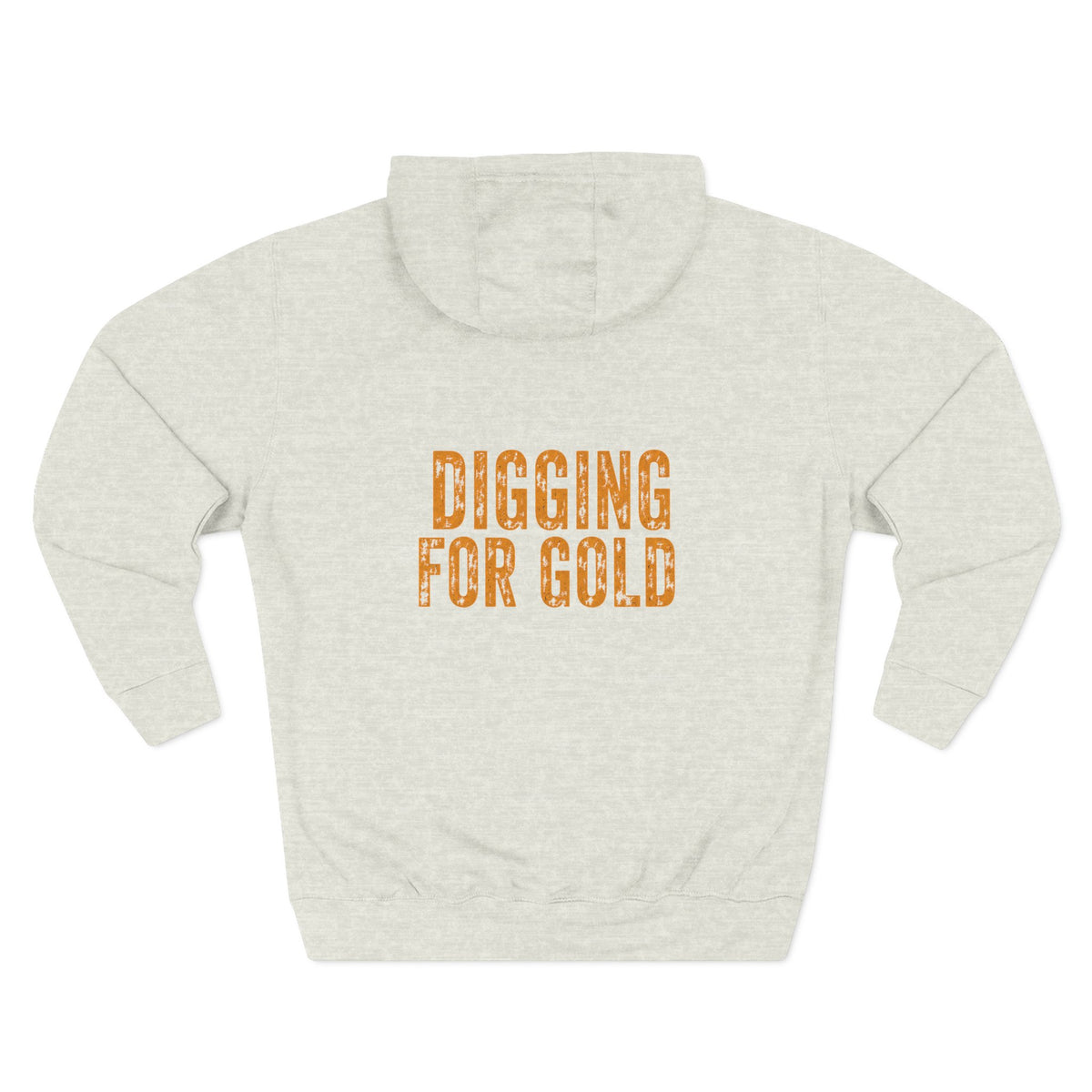 Day Shift Hoodie — 'Digging for Gold' Relaxed Fleece Pullover