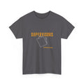 Mining Humor T-Shirt — "Supervisors" Front Pocket Design & "Another Gold Mine for Mining Humor" Back