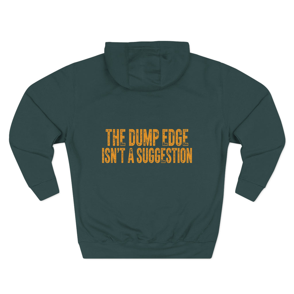 Hoodie — 'Every Dozer Operator Ever' Heavy-Duty Construction Crew Fleece Hoodie