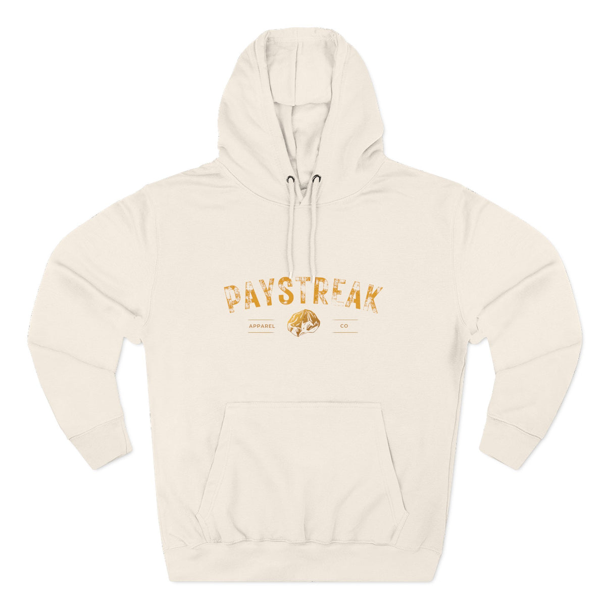 Paystreak Hoodie — Vintage Fishing Logo Fleece Pullover