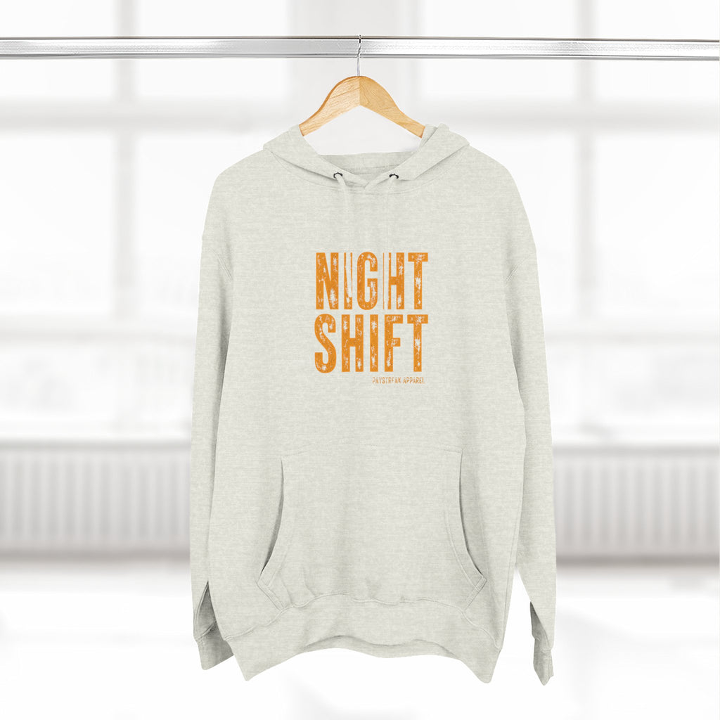Night Shift Hoodie — 'Digging for Excuses' Relaxed Fleece Pullover