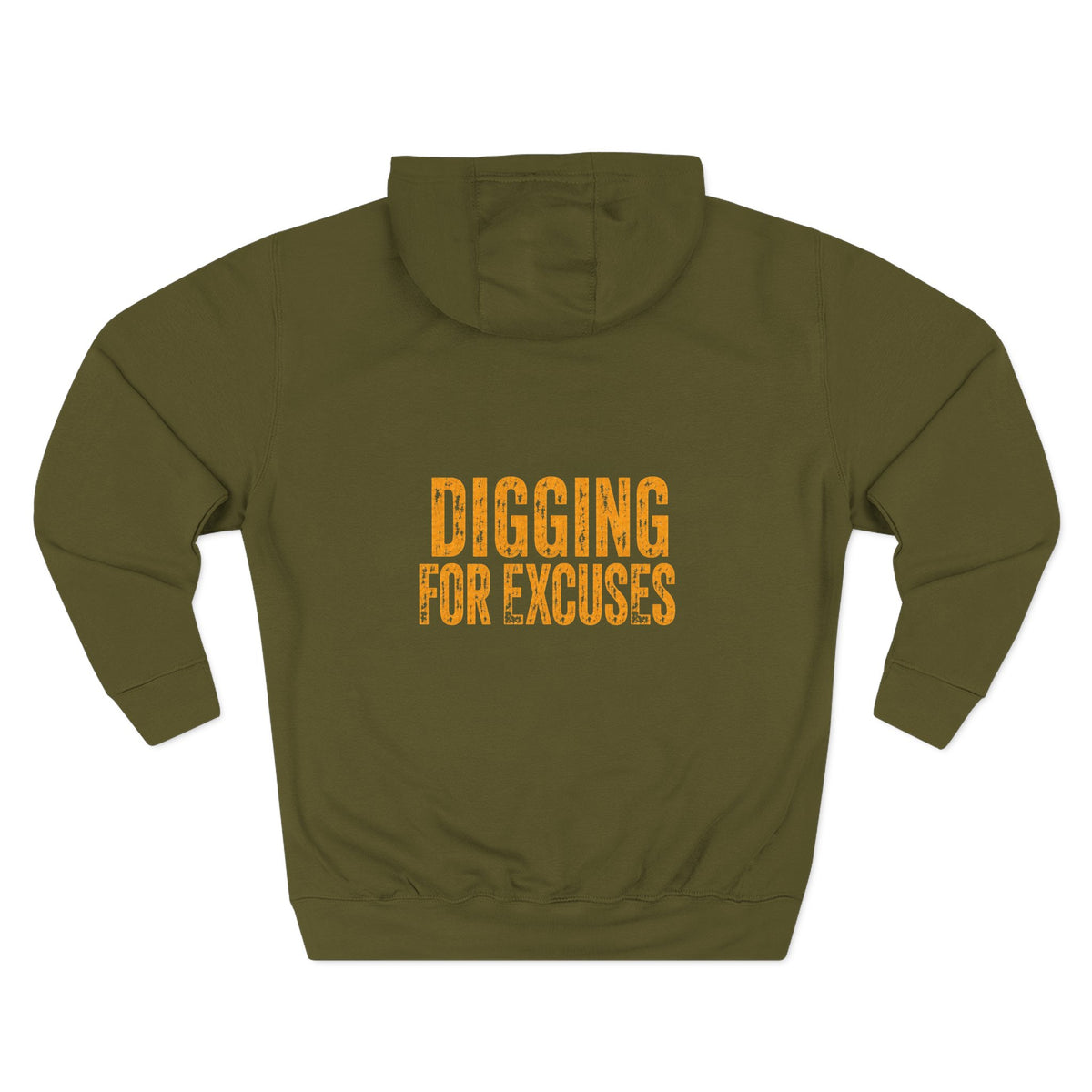 Day Shift Hoodie — 'Digging for Excuses' Relaxed Fleece Pullover