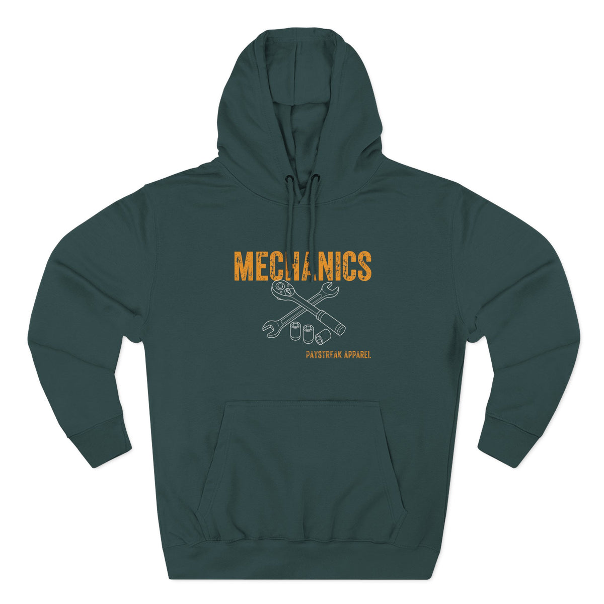 Mechanics Hoodie — 'We Can Fix Machines, Not Operators' Relaxed Fleece Pullover