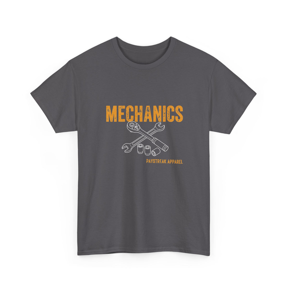 Mechanics T-Shirt — 'Mechanics: We Can Fix Machines Not Operators' Work Tee
