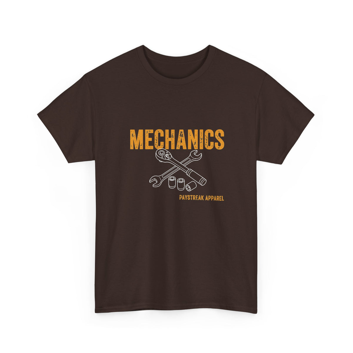 Mechanics T-Shirt — 'Mechanics: We Can Fix Machines Not Operators' Work Tee