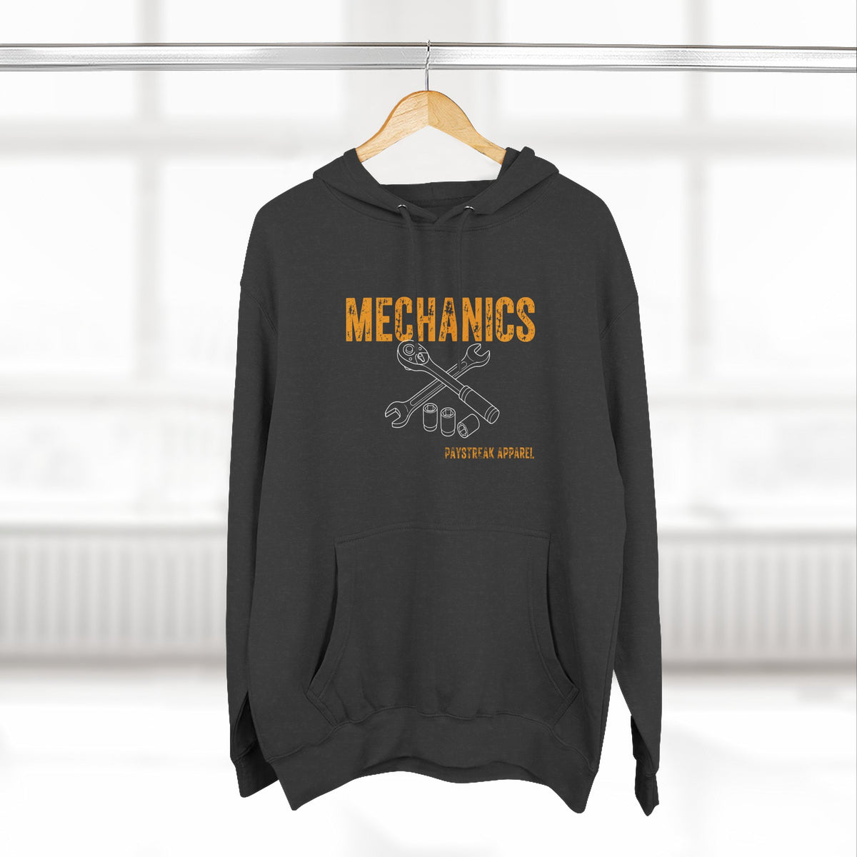 Mechanics Hoodie — 'Operators Keep Us Employed' Relaxed Fleece Pullover