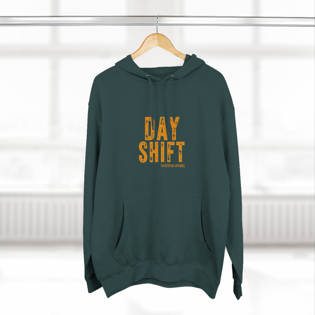 Day Shift Hoodie — 'Digging for Excuses' Relaxed Fleece Pullover