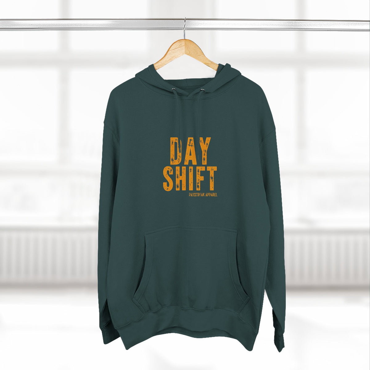 Day Shift Hoodie — 'Digging for Excuses' Relaxed Fleece Pullover
