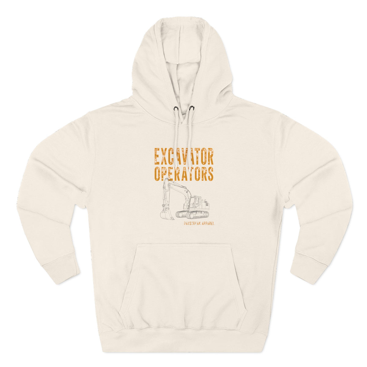 Excavator Operators Hoodie — 'Loading Trucks and Judging Your Parking'