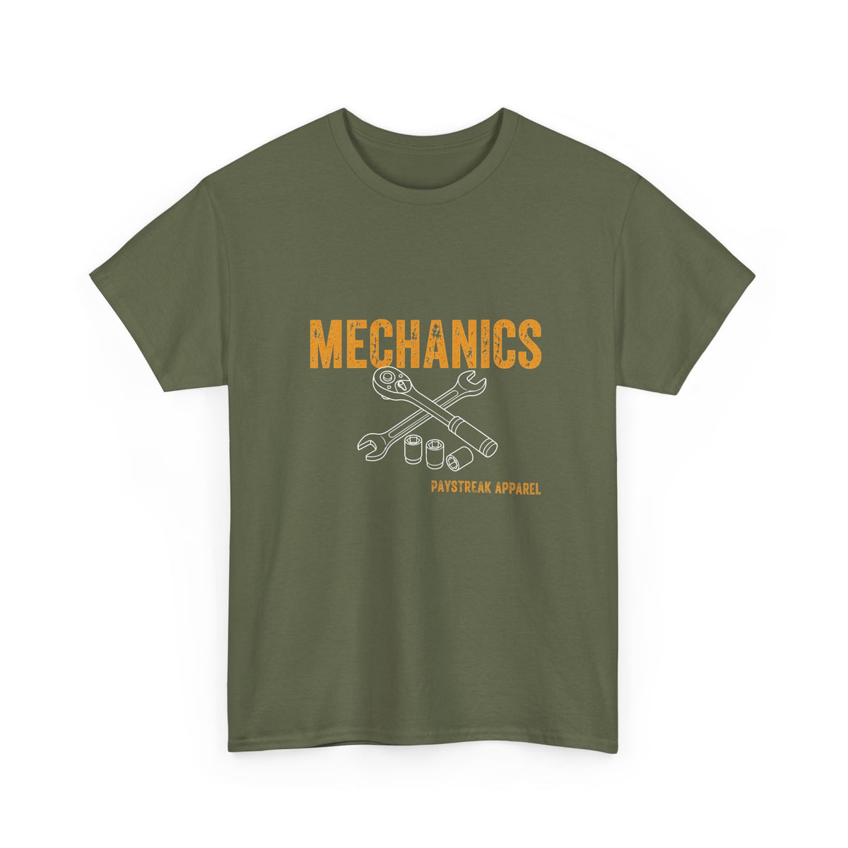 Mechanics Wrench Tee — "Operators Keep Us Employed" Work Shirt