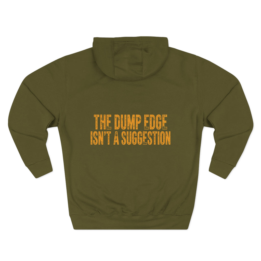 Hoodie — 'Every Dozer Operator Ever' Heavy-Duty Construction Crew Fleece Hoodie