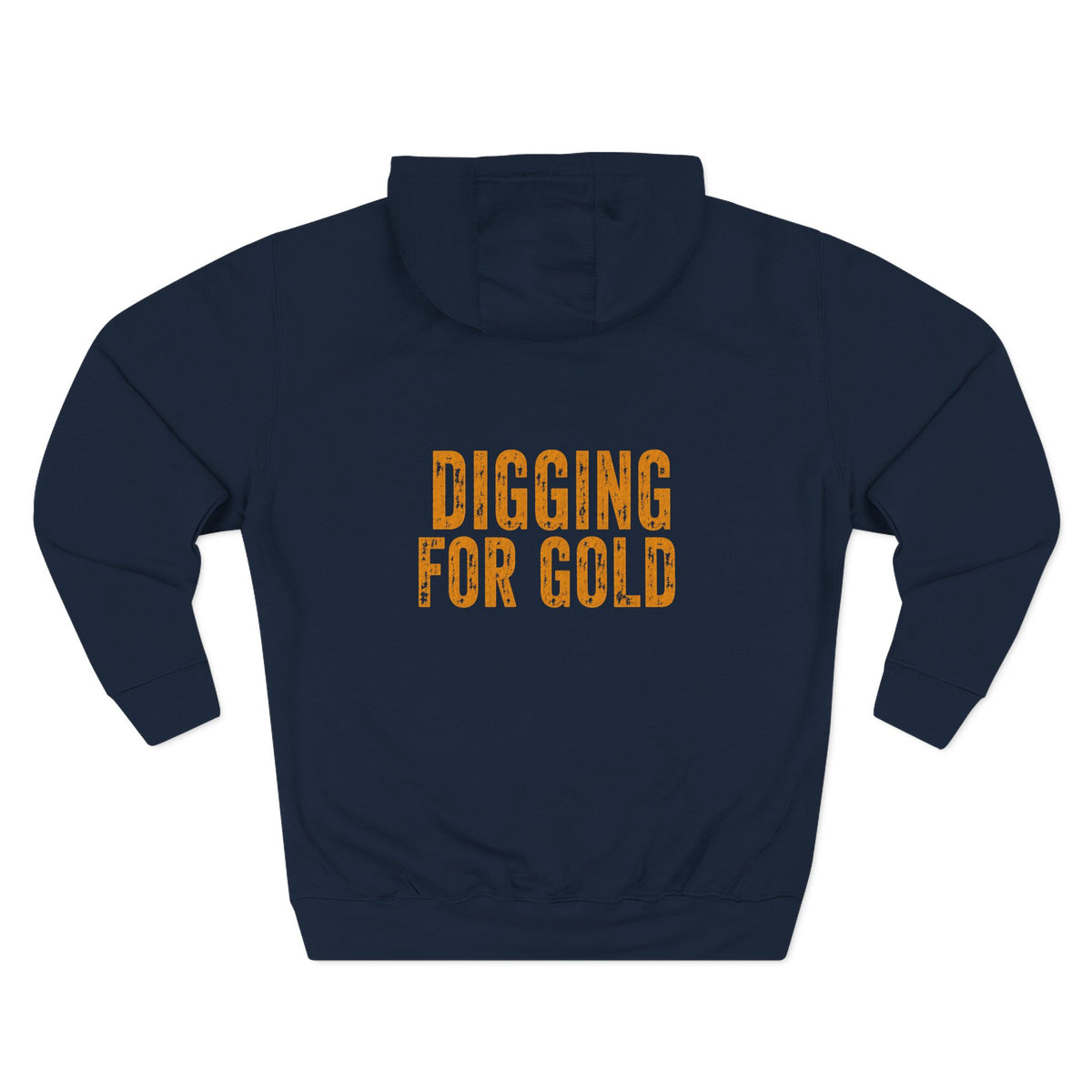 Night Shift Hoodie — 'Digging for Gold' Relaxed Fleece Pullover