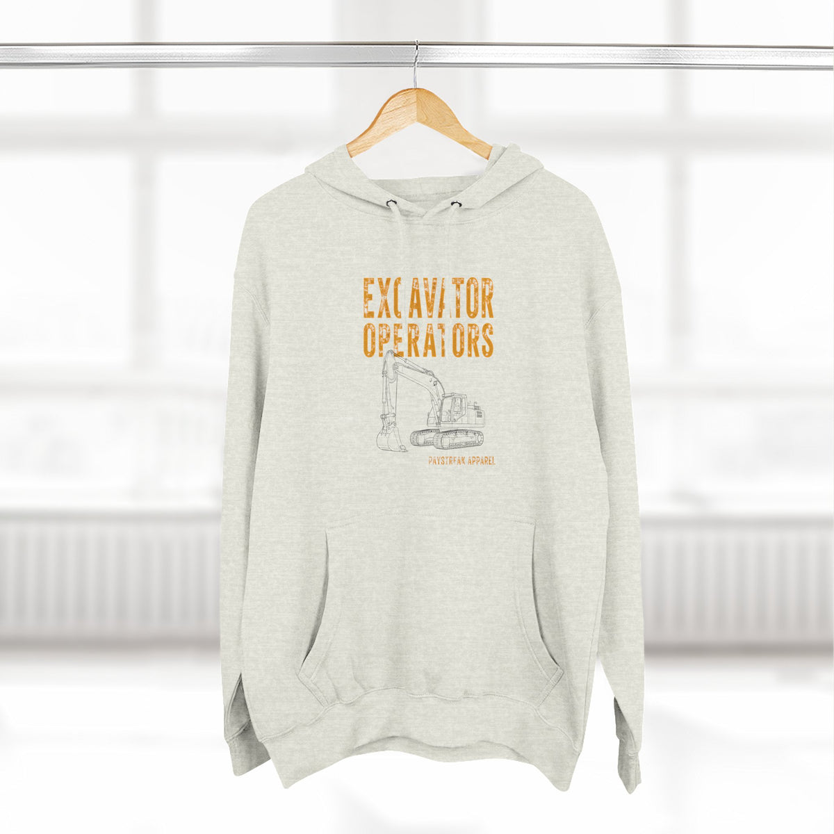 Excavator Operators Hoodie — 'Loading Trucks and Judging Your Parking'