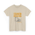 Excavator Operators Tee — Loading Trucks and Judging Your Parking