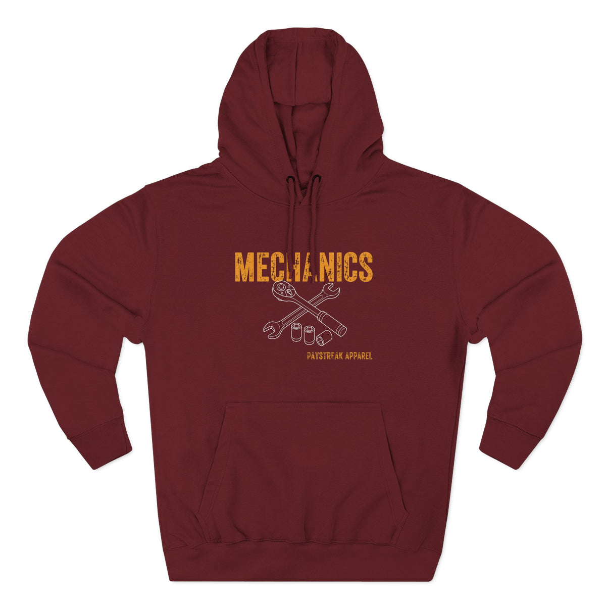 Mechanics Hoodie — 'We Can Fix Machines, Not Operators' Relaxed Fleece Pullover