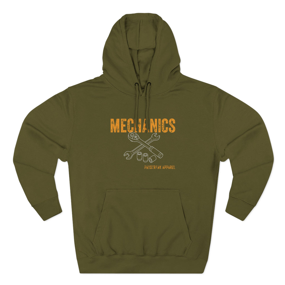 Mechanics Hoodie — 'Operators Keep Us Employed' Relaxed Fleece Pullover