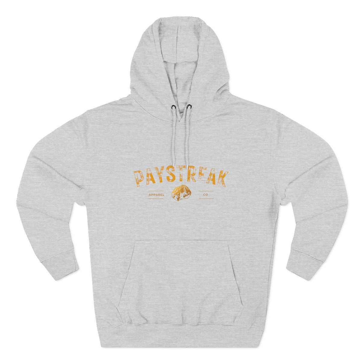 Paystreak Hoodie — Vintage Fishing Logo Fleece Pullover