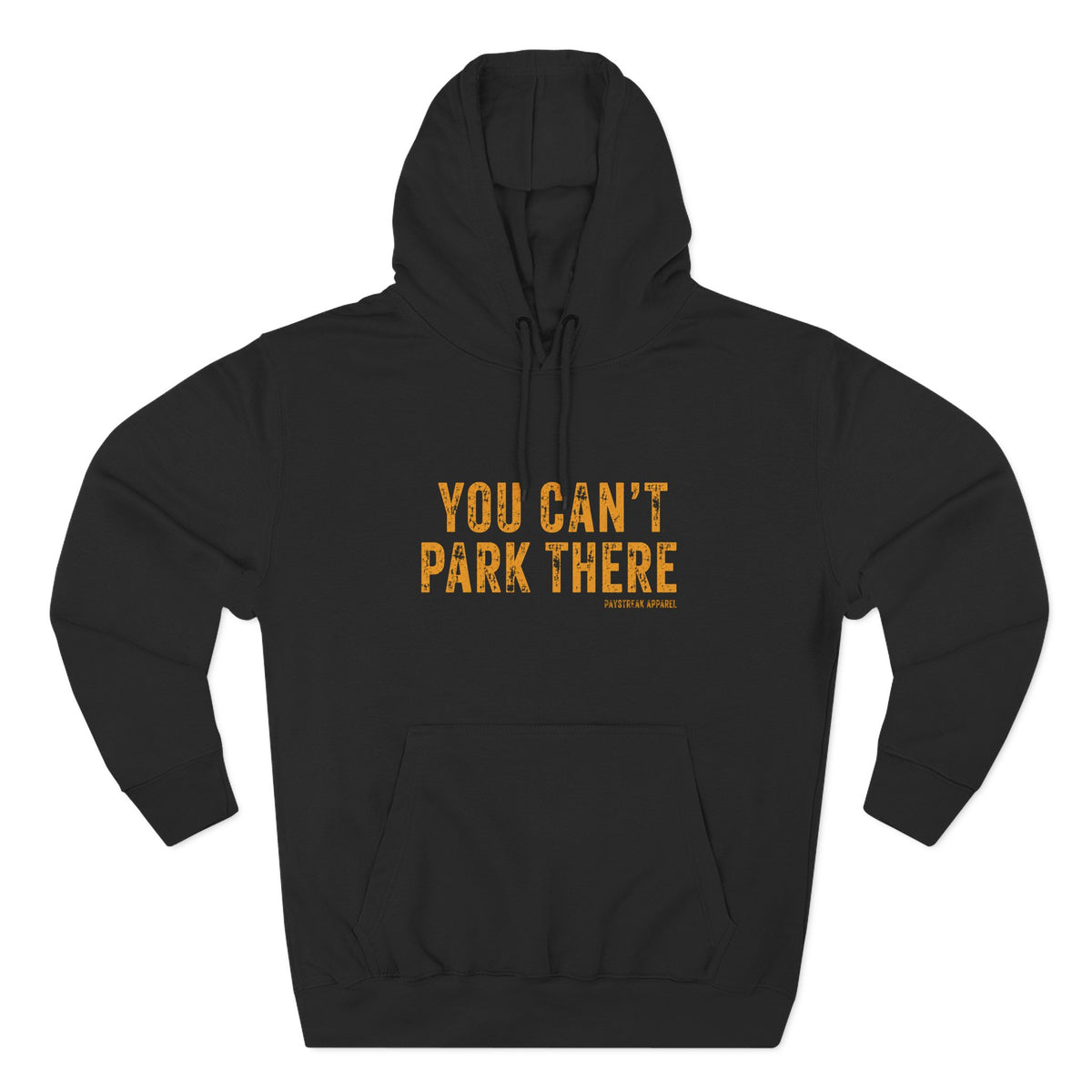 You Can't Park There Hoodie — Vintage Fishing Logo Fleece Pullover