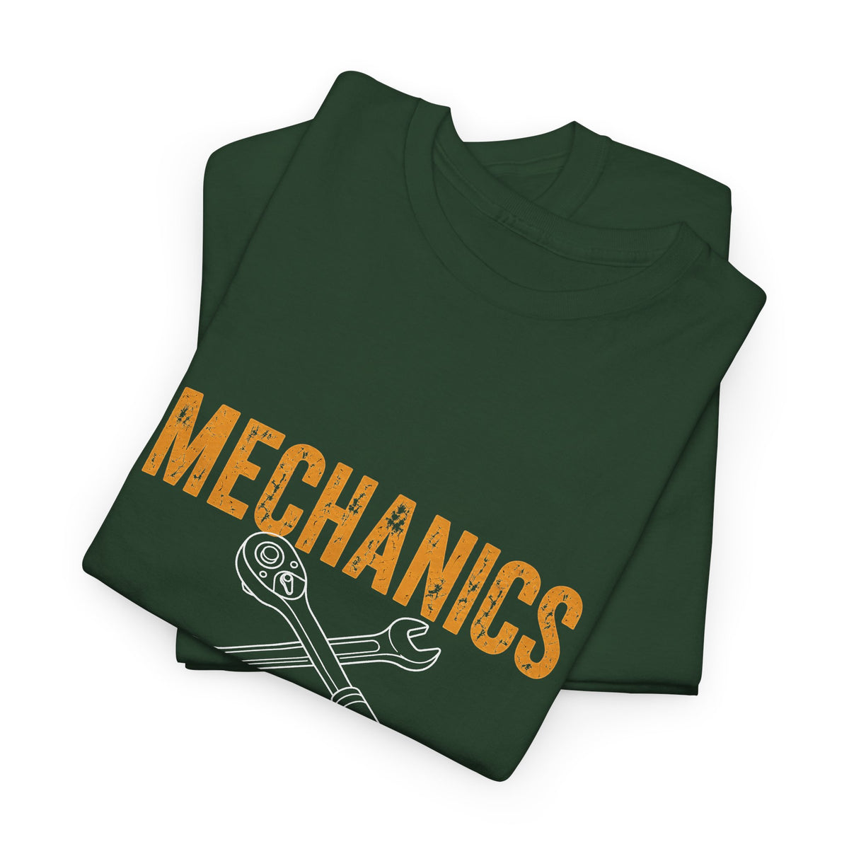 Mechanics T-Shirt — 'Mechanics: We Can Fix Machines Not Operators' Work Tee