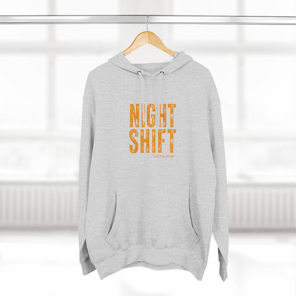 Night Shift Hoodie — 'Digging for Excuses' Relaxed Fleece Pullover