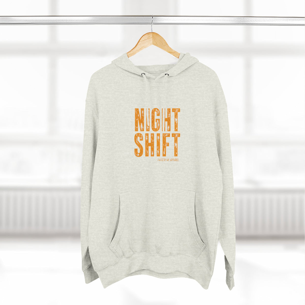 Night Shift Hoodie — 'Digging for Gold' Relaxed Fleece Pullover