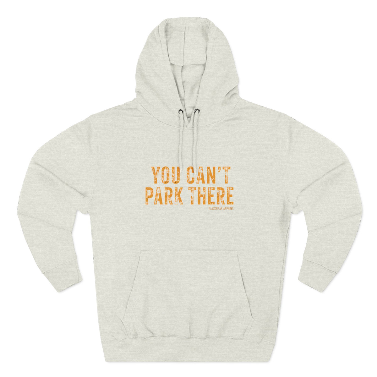 You Can't Park There Hoodie — Vintage Fishing Logo Fleece Pullover