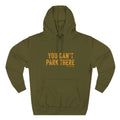 You Can't Park There Hoodie — Vintage Fishing Logo Fleece Pullover
