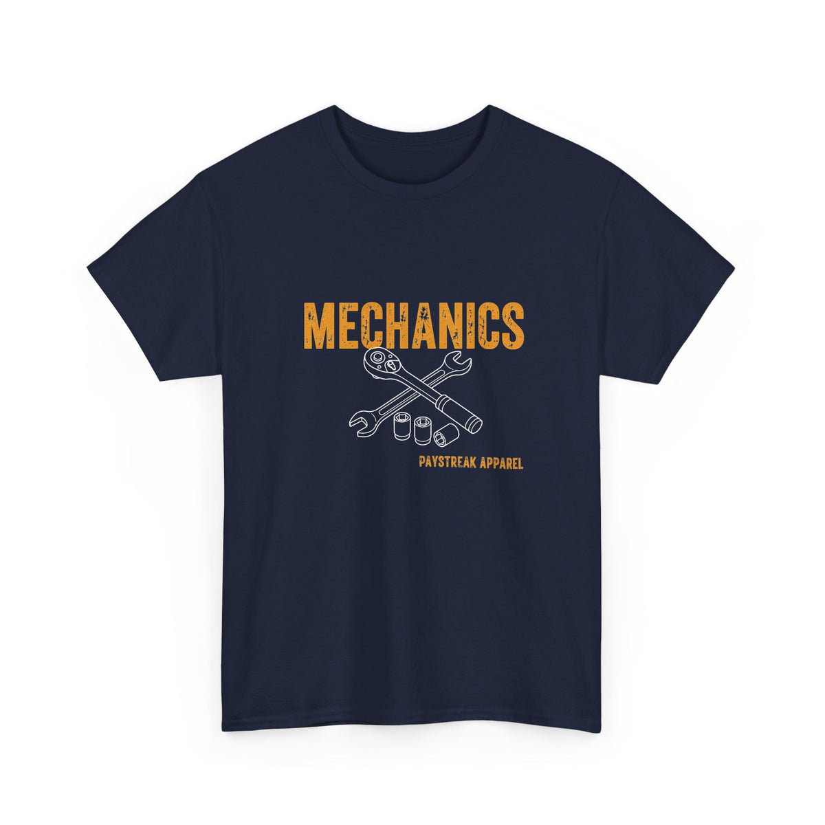 Mechanics T-Shirt — 'Mechanics: We Can Fix Machines Not Operators' Work Tee