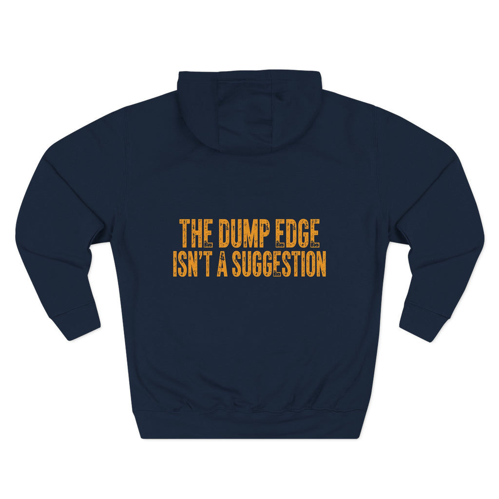 Hoodie — 'Every Dozer Operator Ever' Heavy-Duty Construction Crew Fleece Hoodie