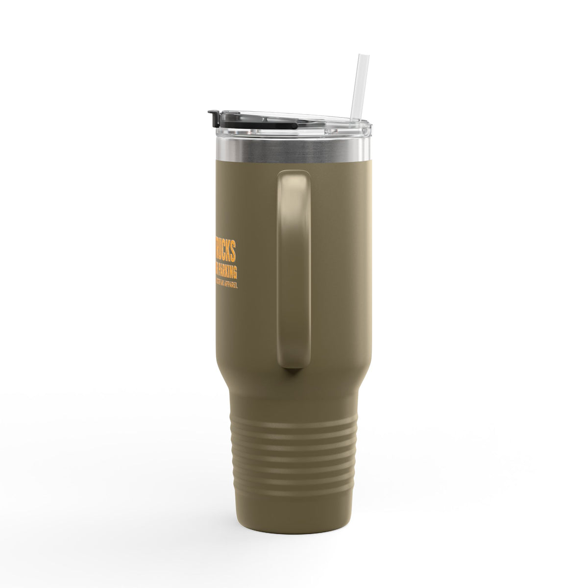 40oz Insulated Travel Mug — "Loading Trucks and Judging Your Parking”