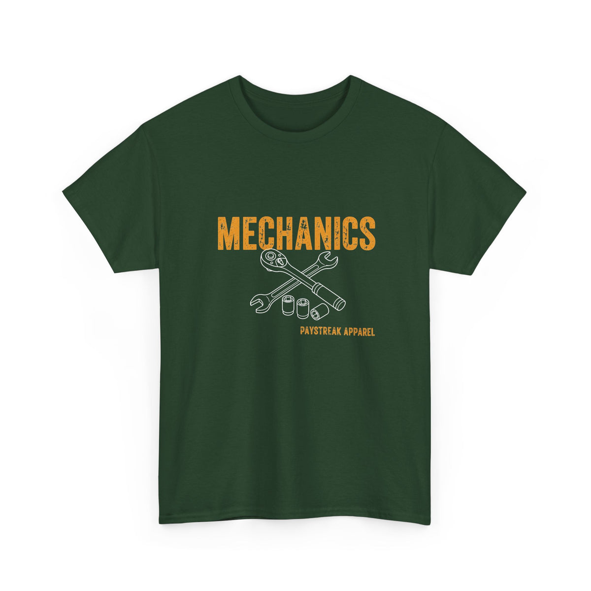 Mechanics T-Shirt — 'Mechanics: We Can Fix Machines Not Operators' Work Tee
